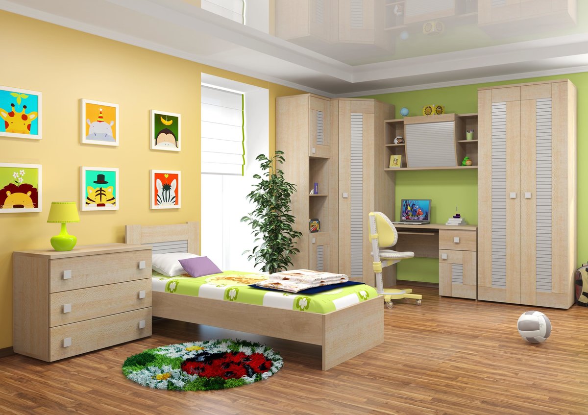6 советов по выбору мебели для детской спальни
