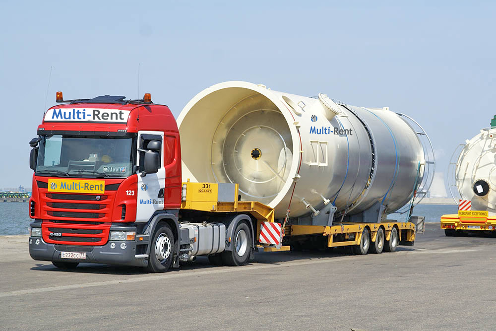 Транспорт для тяжеловесных грузов: что это такое